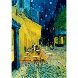 Art-by-Bluebird – Puzzle 1000p – Vincent Van Gogh – Café Terrace at Night, 1888
