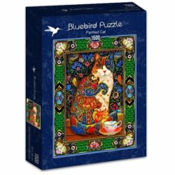 Art-by-Bluebird – Puzzle 1500p – Painted Cat