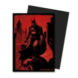Protège Cartes – Dragon Shield : DS100 – MATTE Art STD x100 – The Batman Matte Black Art Sleeves