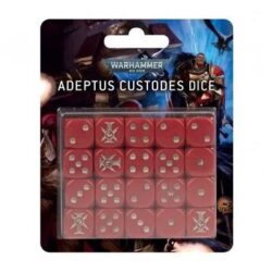 W40K – Adeptus Custodes – Dés (Dice)
