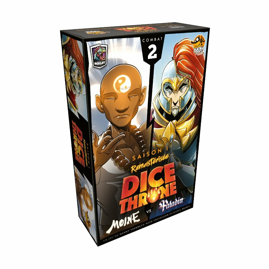 DICE THRONE S1 - 2 : Moine VS Paladin