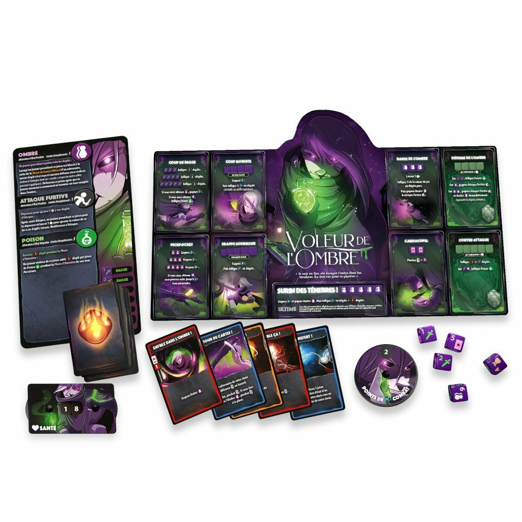DICE THRONE S1 - 3 : Pyromancien VS Voleur de l'Ombre – Image 2