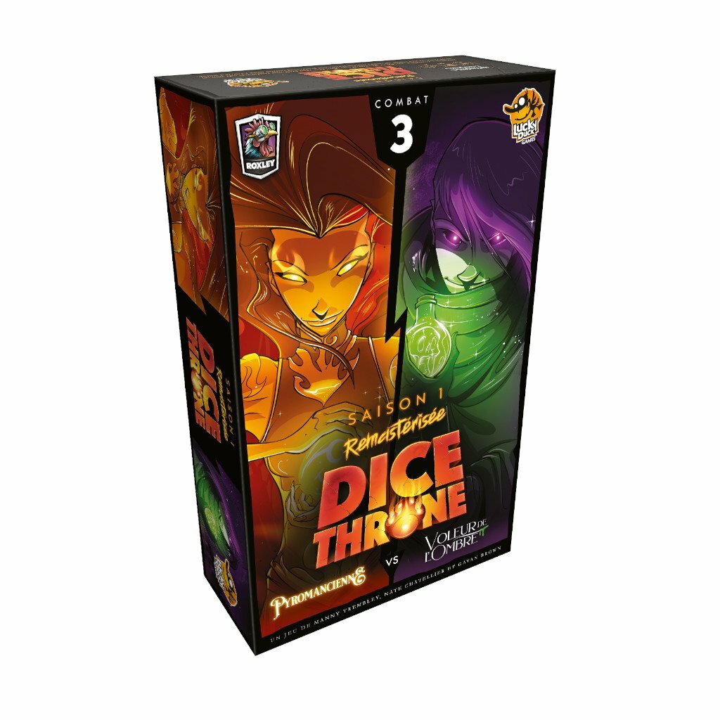 DICE THRONE S1 - 3 : Pyromancien VS Voleur de l'Ombre