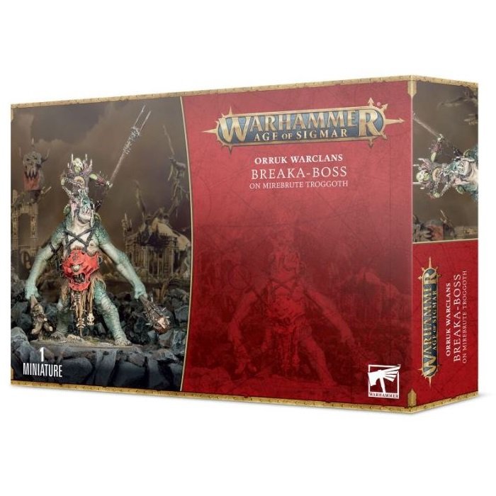 AOS - Orruk Warclans - Boss Bestiaire sur Troggoth Fangebrute (Breaka Boss) (89-68)