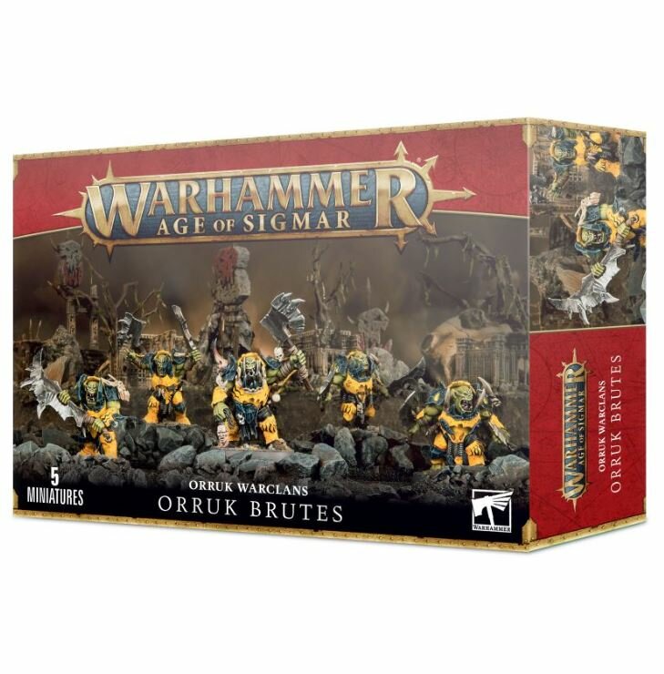 Warhammer Age Of Sigmar - Orruk Warclans Vasoboss Skumdrekk Sur Charpie - Figurine à Peindre