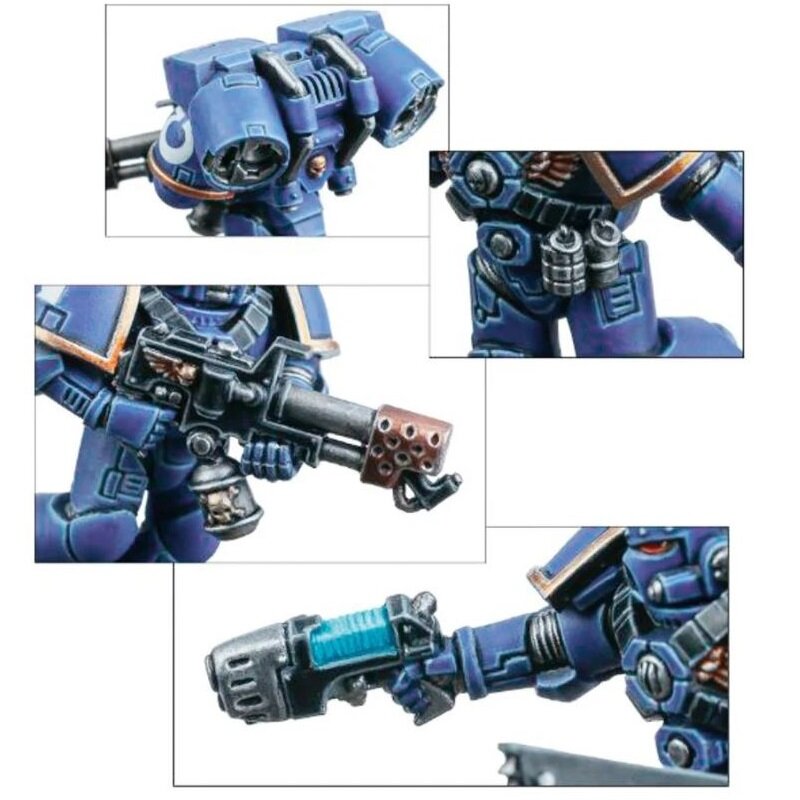 W40K - Space Marines - Assault Squad (Escouade d'assaut) (48-09) – Image 3