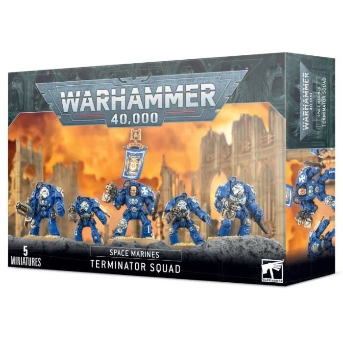 W40K - Space Marines - Terminator Squad (Escouade Terminator) (48-10)