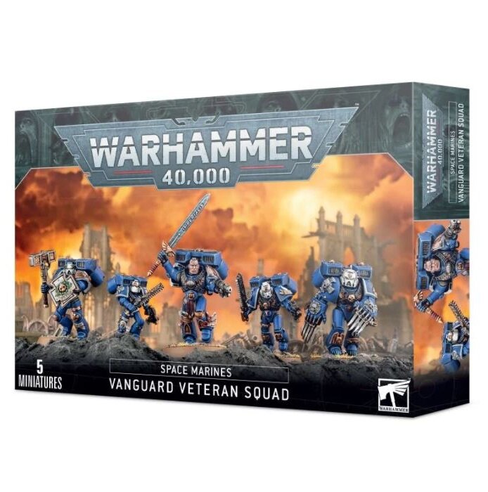 W40K - Space Marines - Vanguards Veteran Squad (48-18)