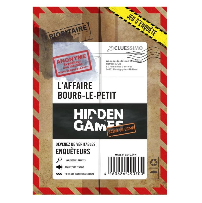 Hidden Games No. 1 - L'affaire Bourg-Le-Petit