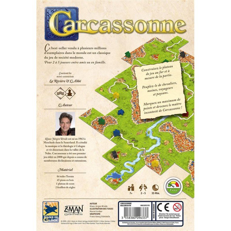 Carcassonne - Jeu de base (New2022) – Image 3