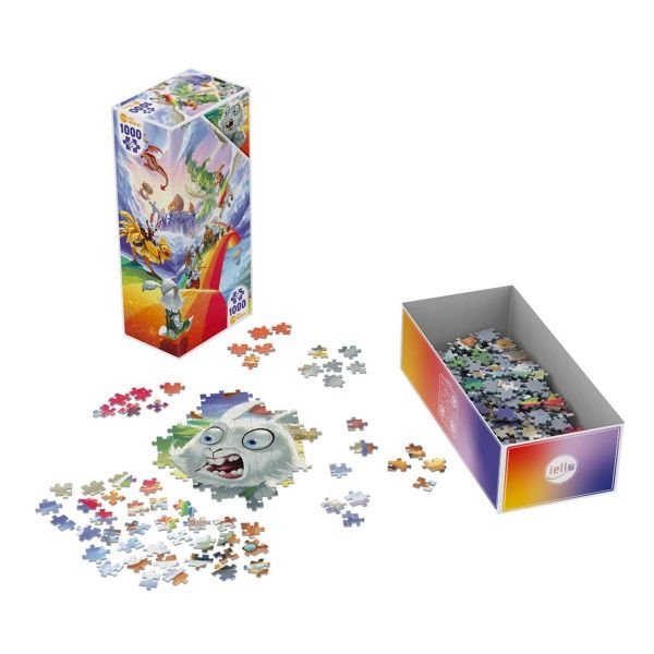 Puzzle Twist - 1000 p - Bunny kingdom in the sky – Image 3