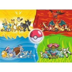 Puzzle Pokémon – XXL 150pcs – Les différents types de Pokémon