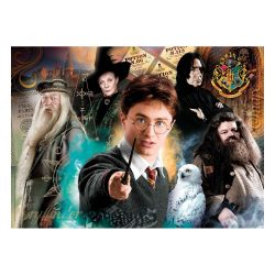 Puzzle 2D (500 pièces) – CLEMENTONI – Harry Potter puzzle Harry at Hogwarts