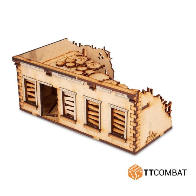 TableTop Scenics - Ruined Coffee Shop