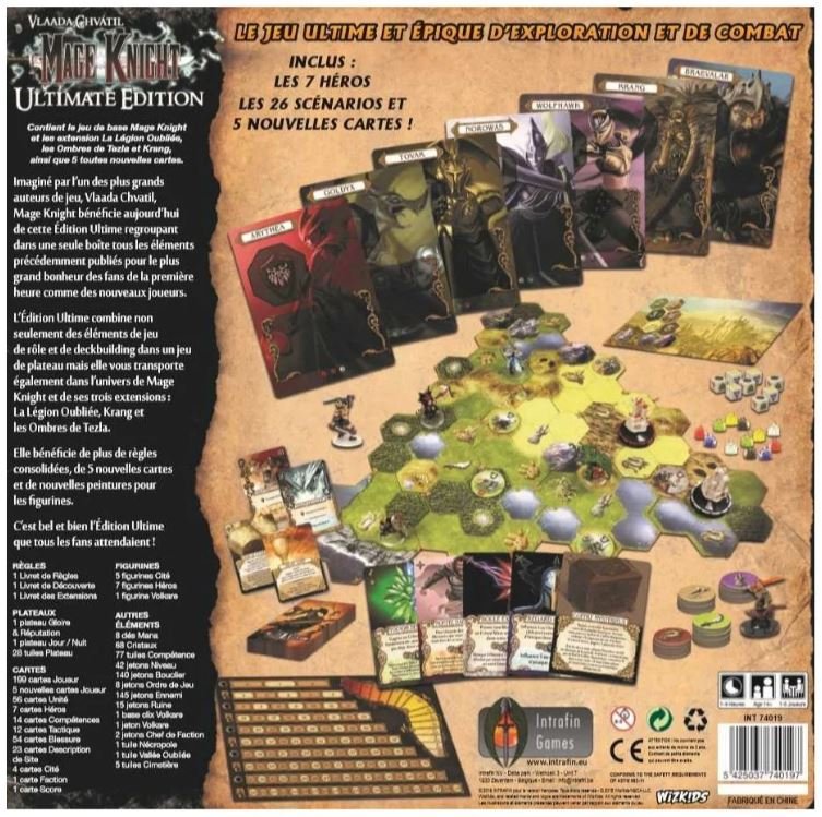 Ultimate Mage Knight Jeu de Plateau FR – Image 2