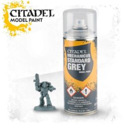 Peintures Citadel – Bombes sous-couche / Spray – MECHANICUS STANDARD GREY (400ML)