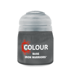 Peinture Citadel BASE – Iron Warriors (12ml) [21-48]