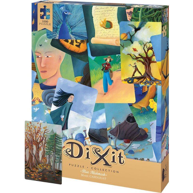 Dixit Puzzle - Blue Mishmash (1000p)