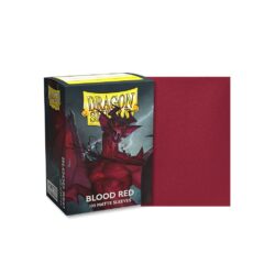Protège Cartes – Dragon Shield : DS100 – Dual Matte (Format Standard) – Blood Red