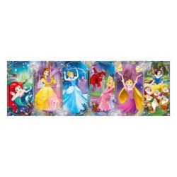CLEMENTONI – Puzzle – 1000p : Panorama Disney Princesses (1000 pièces)