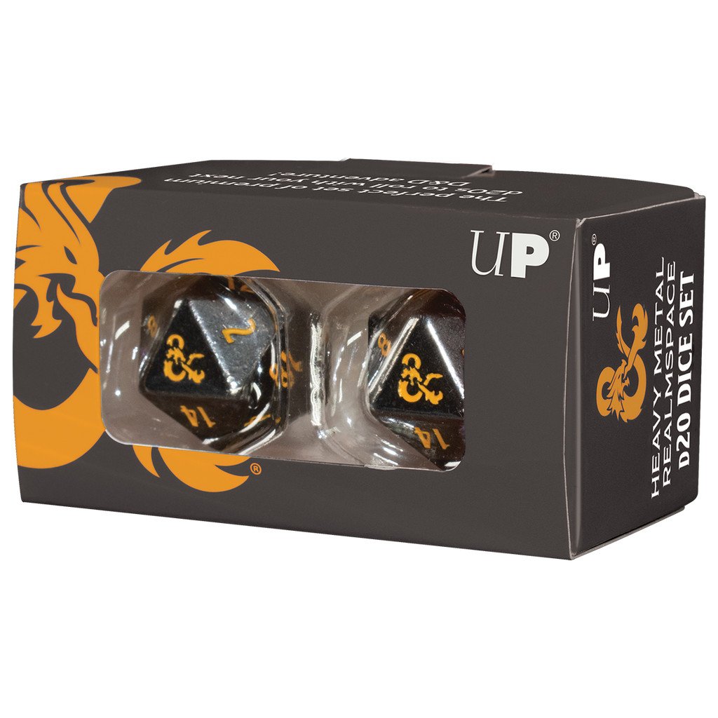 D&D - Heavy Metal D20 Dice Set : Realmspace