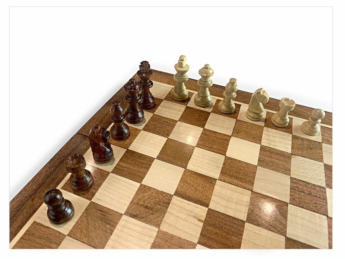 ABIGAMES - Jeu d'échecs / Chess - JEU D'ECHECS PLIANT & MAGNÉTIQUE 10" - 25CM – Image 2
