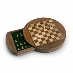ABIGAMES – Jeu d’échecs / Chess – JEU D’ECHECS MAGNÉTIQUE 9″ – 22CM