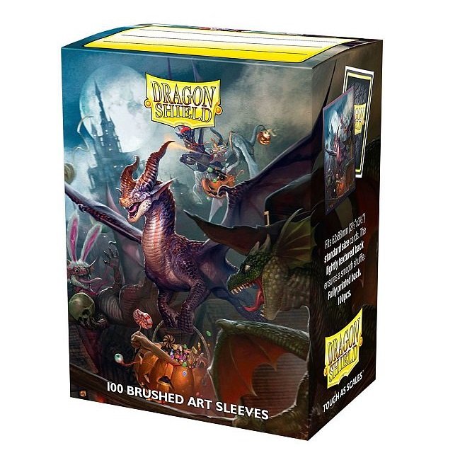 Protège Cartes - Dragon Shield : DS100 – Brushed Art STD x100 - Halloween Dragon 2021 – Image 2