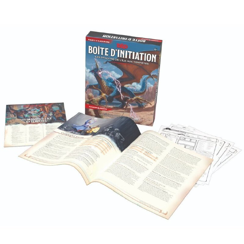 JDR Dungeons & Dragons 5 (DD5) : Kit d'Initiation - Les Dragons de l'Île aux Tempêtes – Image 2