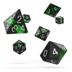 Oakie Doakie – Dice RPG / Dés JDR – Set Enclave – Emerald (7)