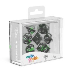 Oakie Doakie – Dice RPG / Dés JDR – Set Enclave – Emerald (7)