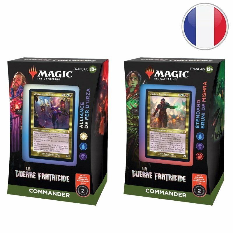 MTG - La Guerre Fratricide - Lot des 2 Deck Commander (FR)