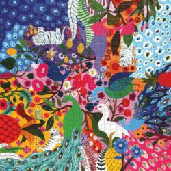 Puzzle eeboo – 1000 pc – PEACOCK GARDEN – Jardins des Paons