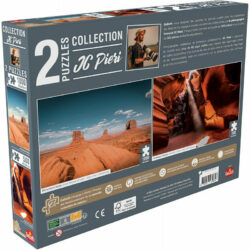 Puzzle JC Pieri – Monument Valley 1000 pcs & Antelope Canyon 500 pcs