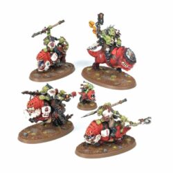 W40K – ORKS – Squighog Boys (Boyz sur Squigliers) [50-54]