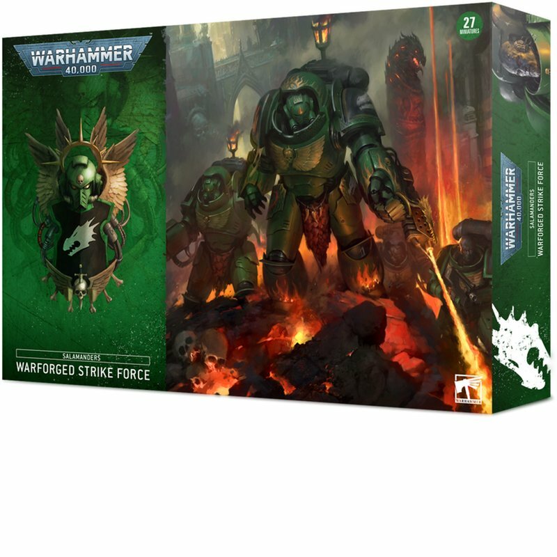 W40K - Salamanders - Warforges Strike Force