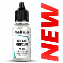 Vallejo – 18ML – Médium Métal – Metallic Medium [70521]