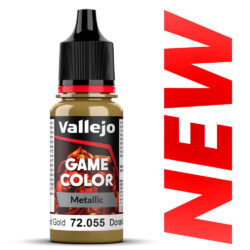 Vallejo – 18ML – Metal – Or Poli – Polished Gold [72055]