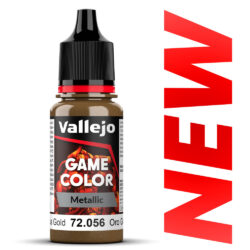Vallejo – 18ML – Metal – Or Flamboyant – Glorious Gold [72056]