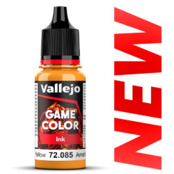 Vallejo – 18ML – Encre Jaune – Yellow [72085]
