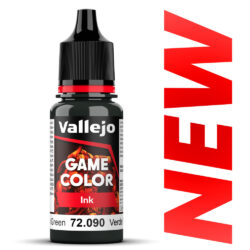 Vallejo – 18ML – Encre Vert Foncé – Black Green [72090]