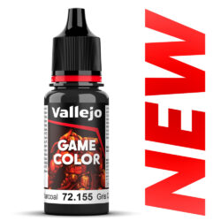 Vallejo – 18ML – Charbon – Charcoal [72155]