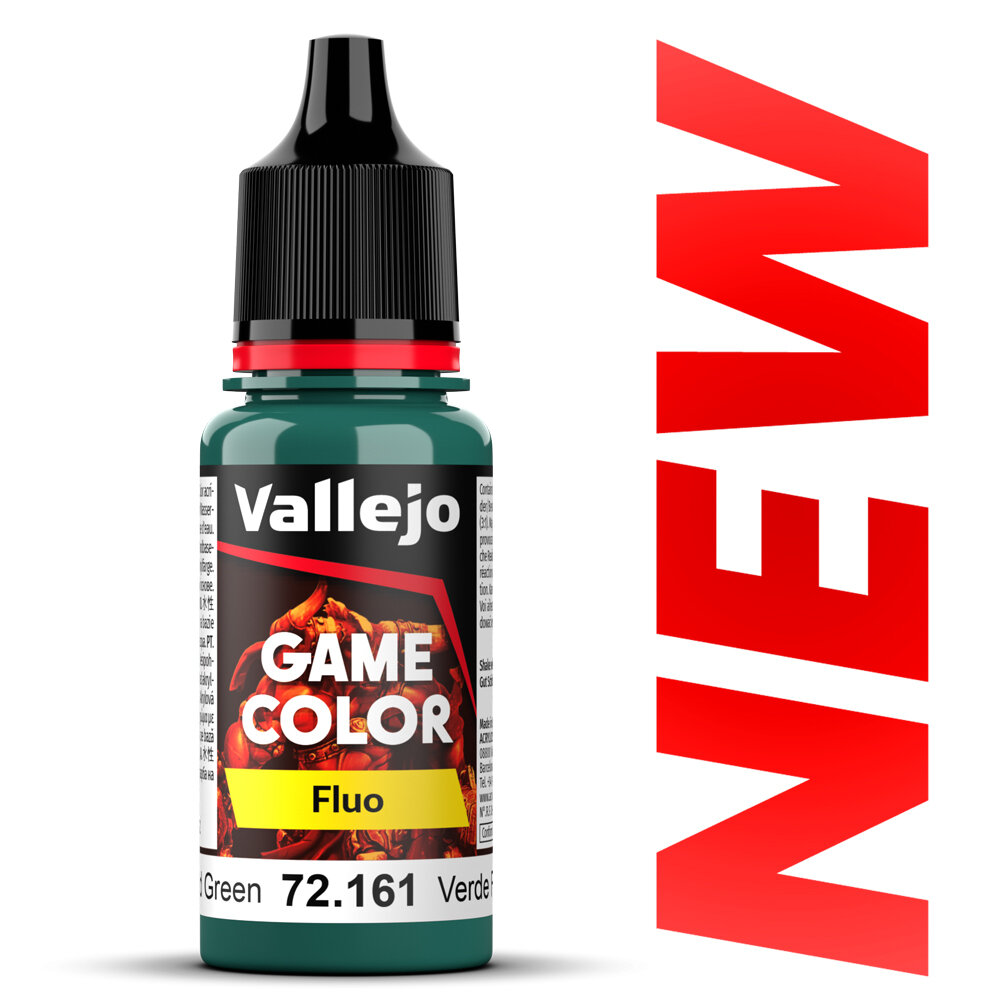 Vallejo Game Color Fluo - 72.161 Fluorescent Cold Green