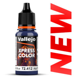 Vallejo – 18ML – Xpress Color – Bleu Tempête – Storm Blue [72412]