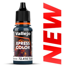 Vallejo – 18ML – Xpress Color – Turquoise Caraïbes – Caribbean Turquoise [72414]