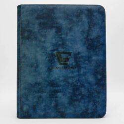 Gemloader – Premium 3 »X4 » toploader fit collector&rsquo;s binder [216 pockets] – Blue / Bleu