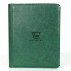 Gemloader – Premium 3”X4” toploader fit collector’s binder [216 pockets] – Green / Vert