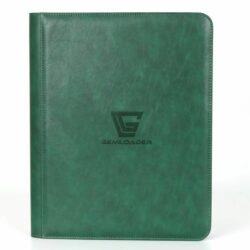 Gemloader – Premium 3 »X4 » toploader fit collector&rsquo;s binder [216 pockets] – Green / Vert