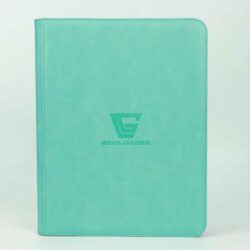 Gemloader – Premium 3”X4” toploader fit collector’s binder [216 pockets] – Tiffany Blue