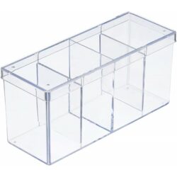 Ultra Pro – Deck Box 4 Compartiments – Transparent